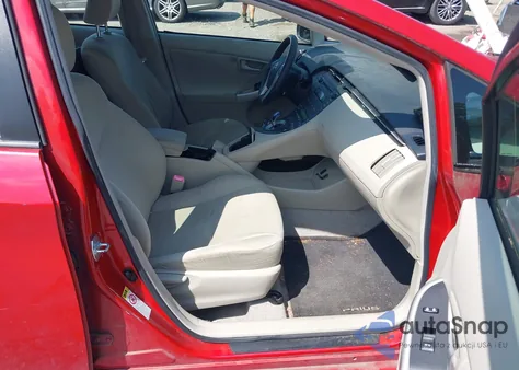 2011 Toyota Prius Two из США, поврежденный, VIN JTDKN3DU6B1374988